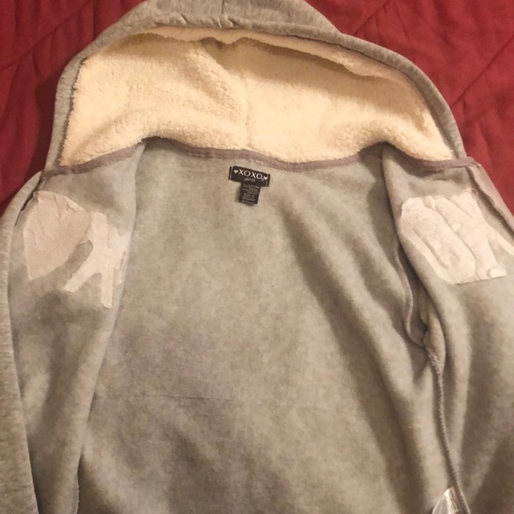 XOXO Girls L  Hooded Logo Sweatshirt - Picture 3 of 4